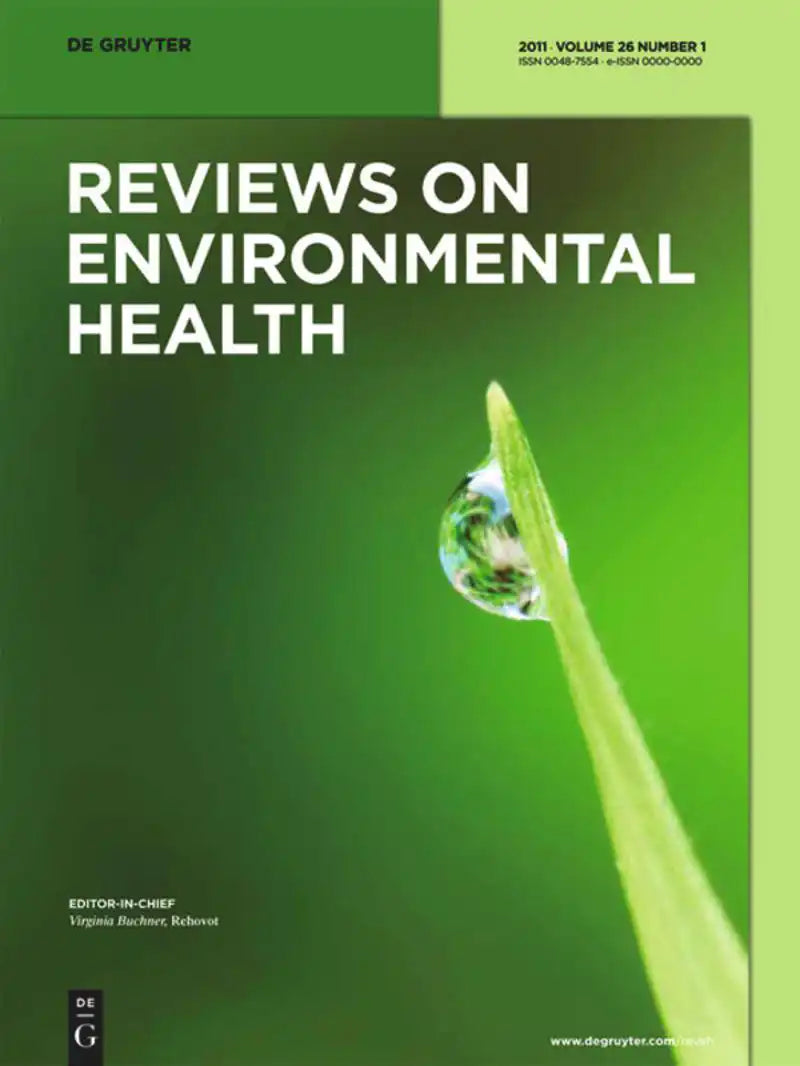Reviews on Environmental Health journal cover