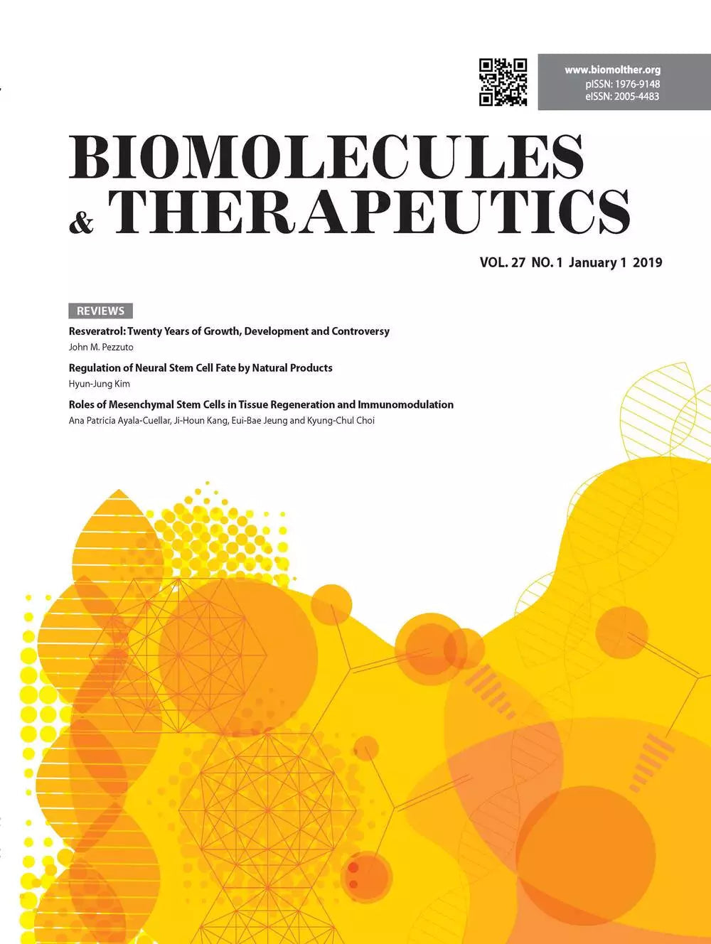 Biomolecules and Therapeutics journal cover
